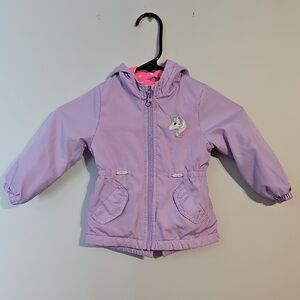 Carter's Lavender Unicorn Raincoat